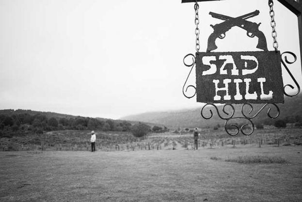 Excursión con los cortometrajistas a Sad Hill. Fotografía Elena Gimeno Dones