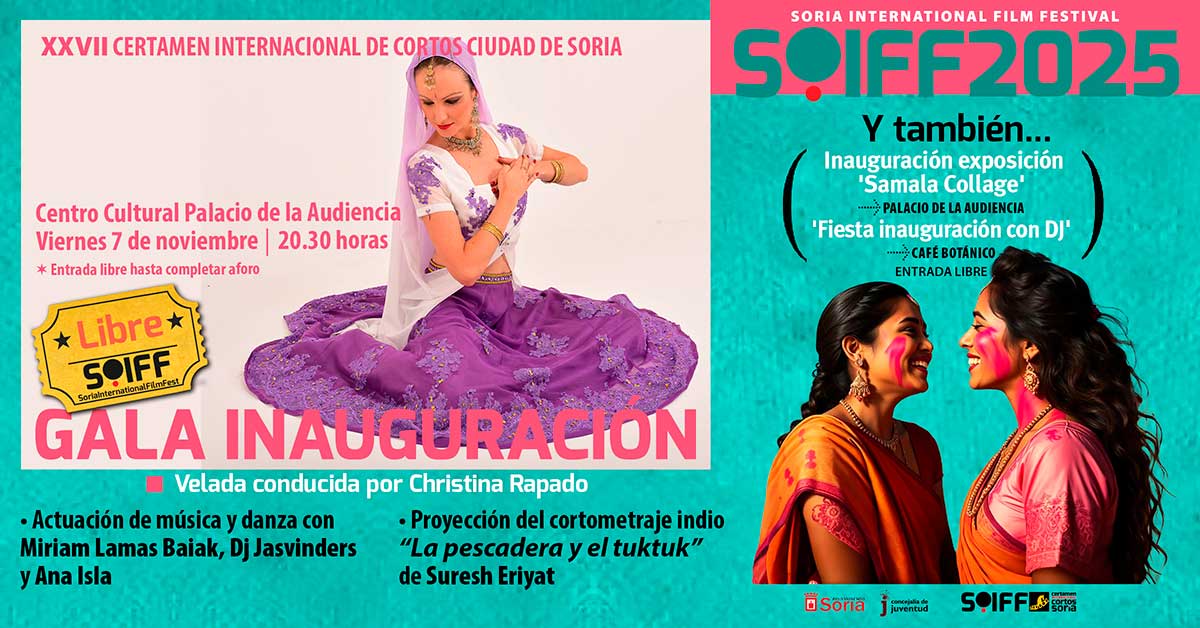 EVENTOS DIA 7 Gala Inauguración