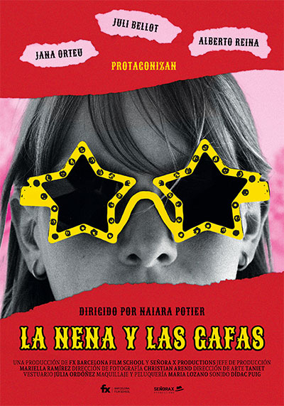La nena y las gafas poster