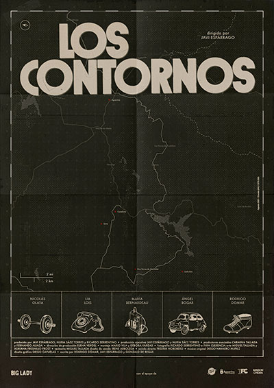 Los contornos poster
