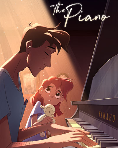The piano - Poster