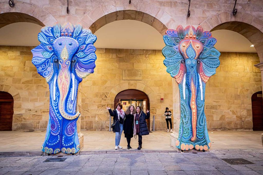 Palacio de la Audiencia centro hoy de las actividades del Festival